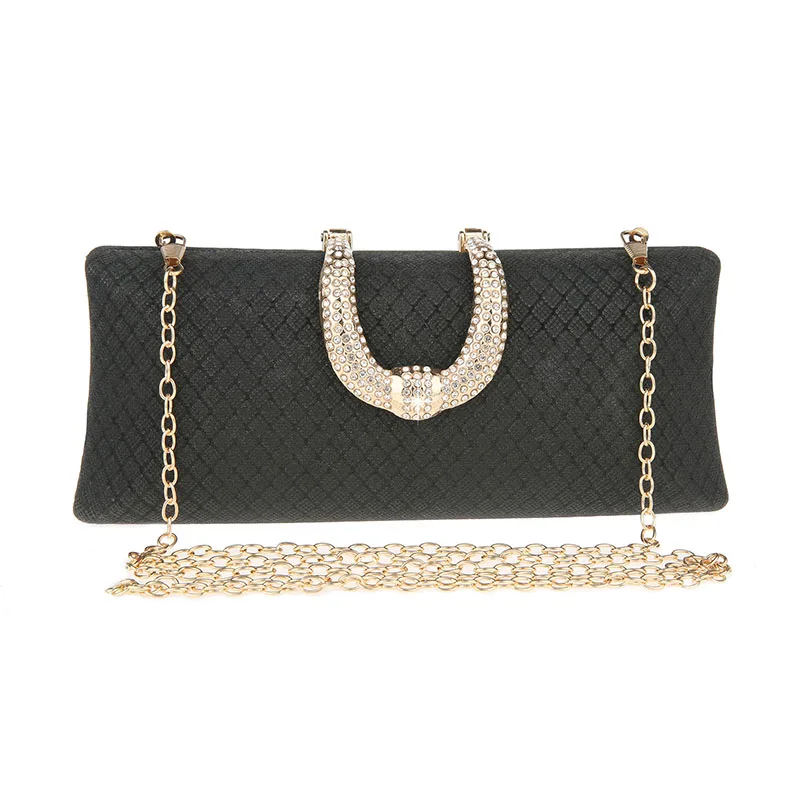 YYW Fashion Women Gold Evening Bag Party Banquet Glitter Bag For Ladies Wedding Clutches Handbag Shoulder Bag Chain Bolsas Mujer