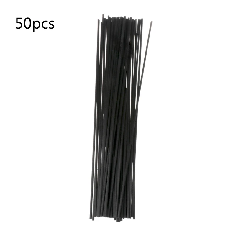 367A 50pcs 3mm Reed Diffuser Replacement Stick DIY Handmade Home Decor for Extra Thick Rattan Reed Oil Diffuser Refill Sticks