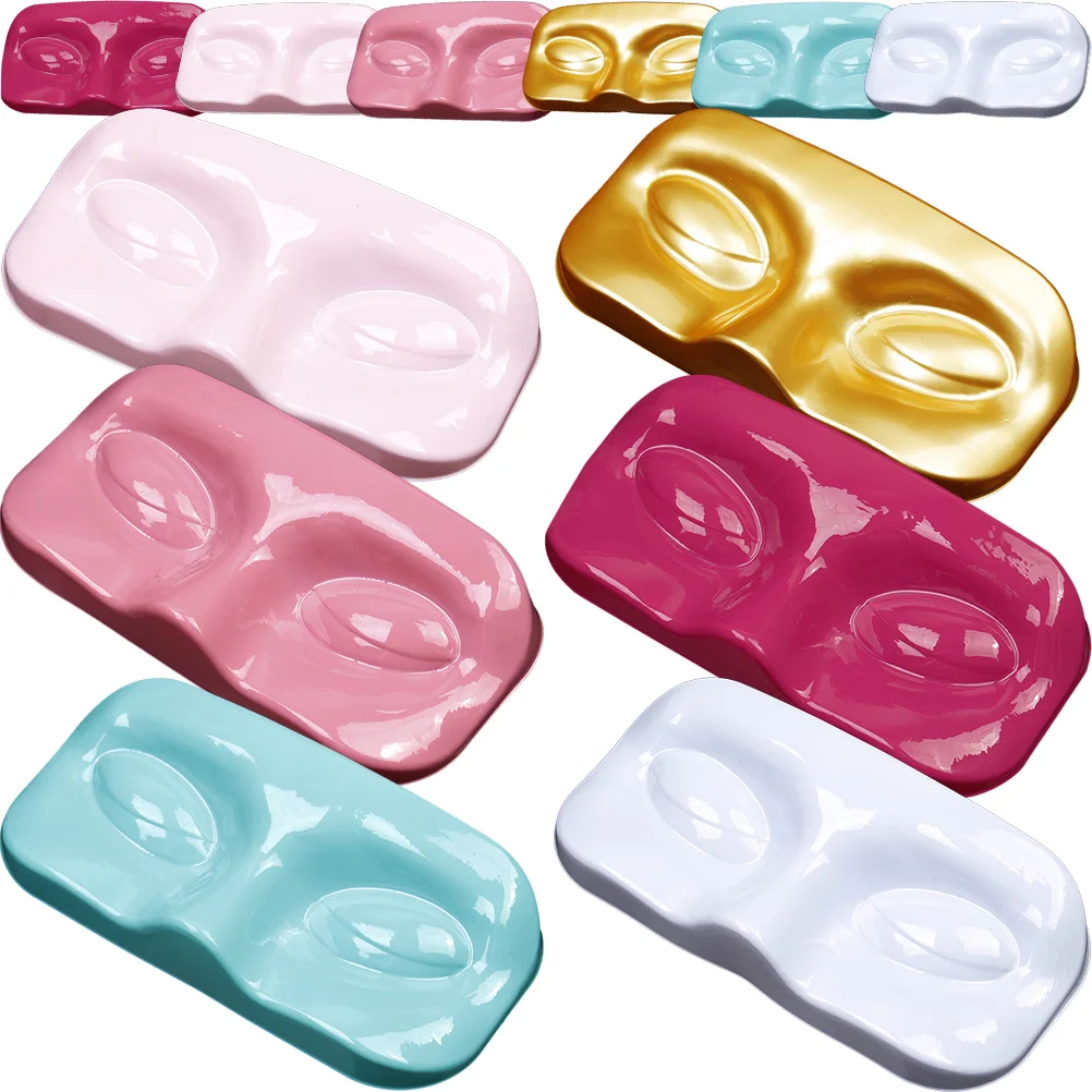 

12pcs False Eyelash Tray Holders Fake Eyelash Holders Eyelash Storage Trays