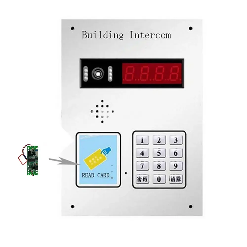 RFID Two-Way Embedded Door Access Control System with Dual-Sided Card Reader and 2 Master Cards