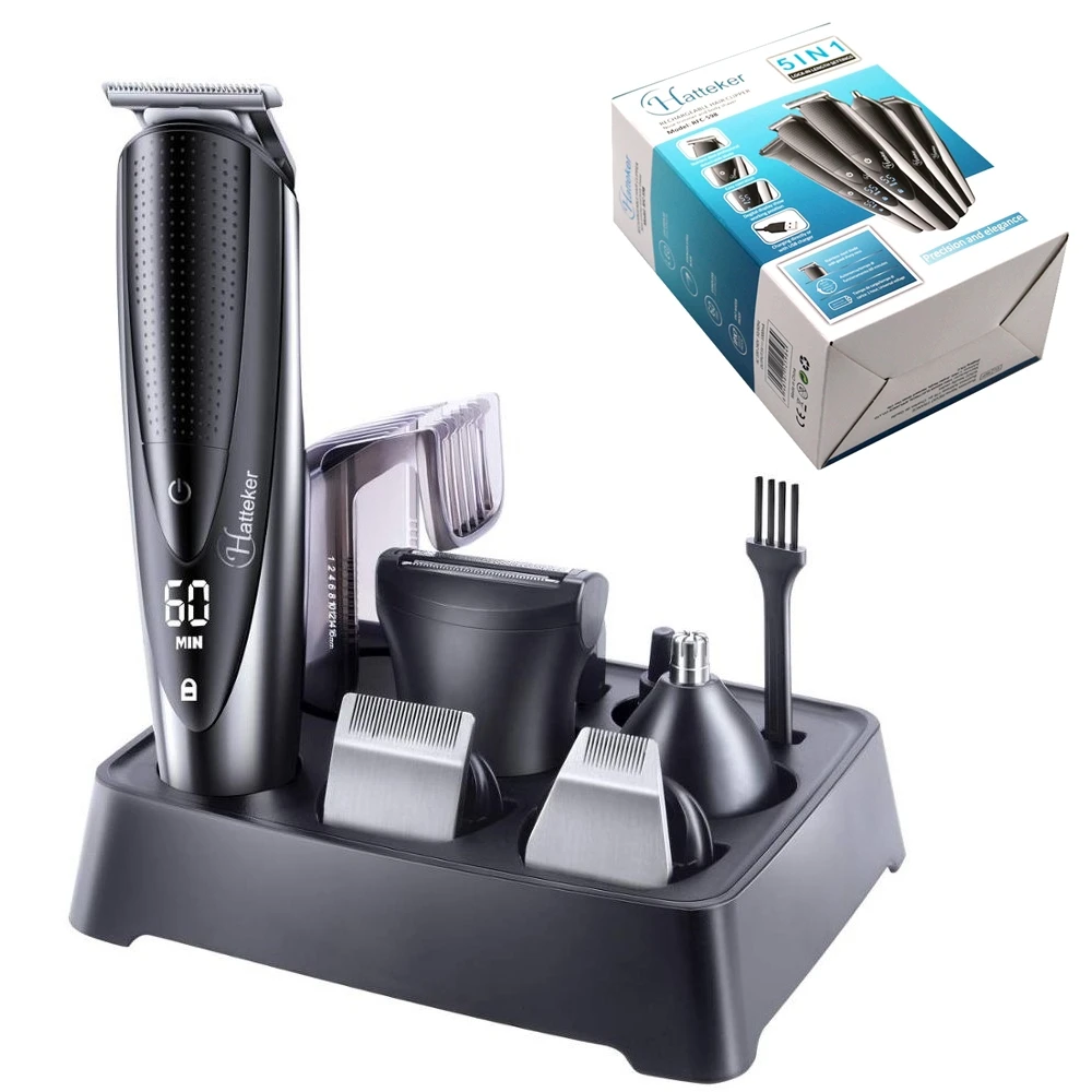 All In One Hair Trimmer For Men Beard Grooming Kit Electric Shaver Body Groomer hair trimmer hair clipper electric shaver ear and nose hair trimmer