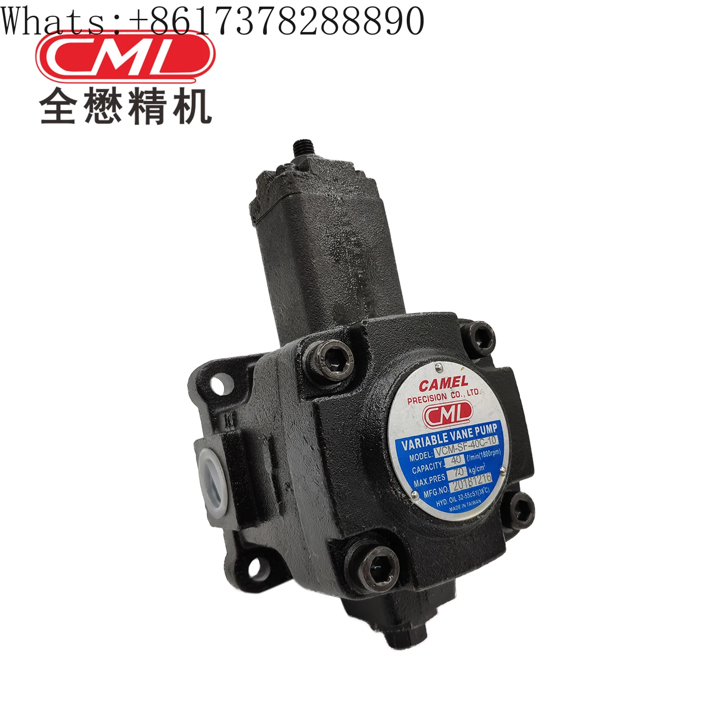 Vcm-Sf-20D-10 Vcm-Sf-15B/12D/40A/30C-10 Pompa Olio Cml Pompa A Palette