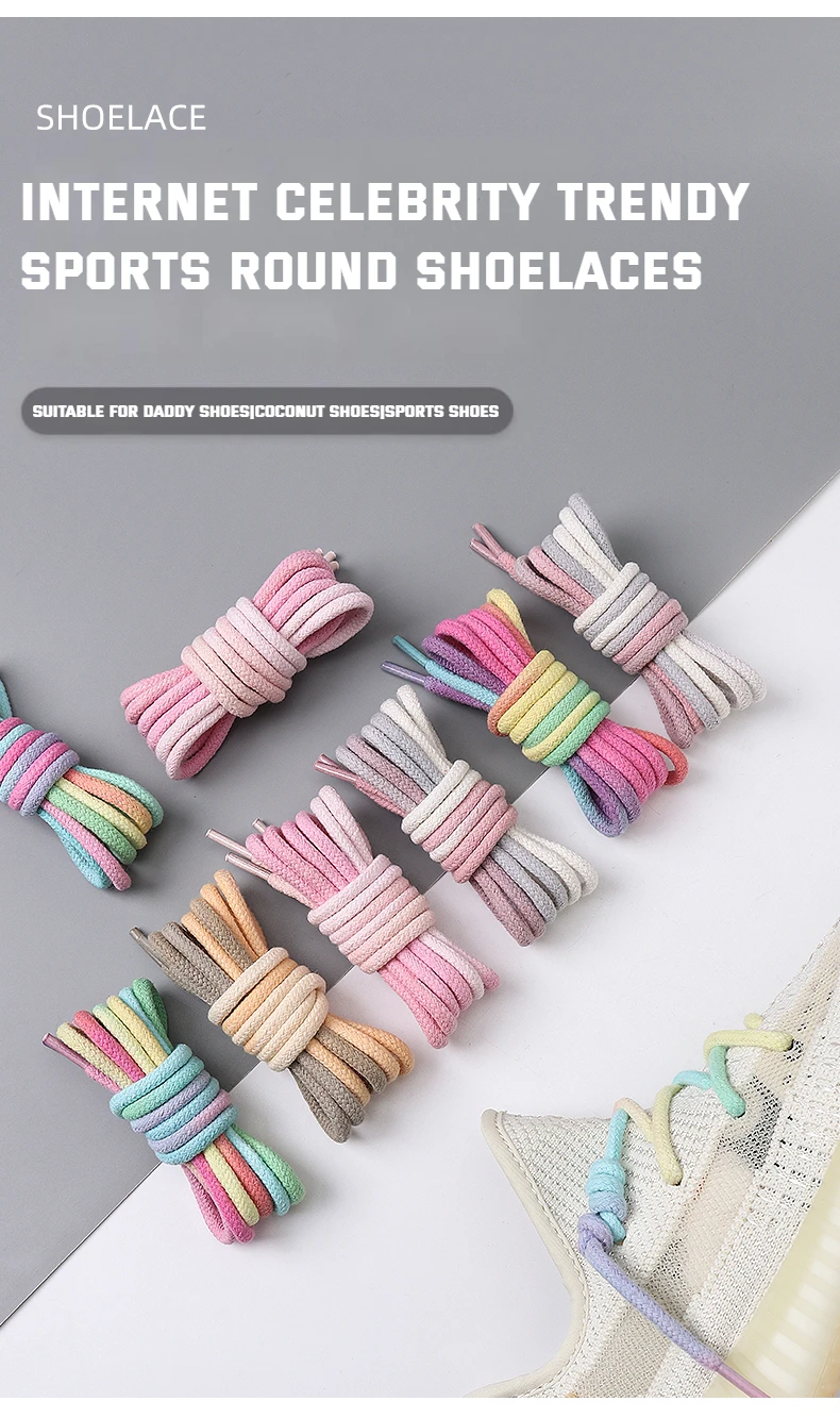 Lacci Per Pattini Arcobaleno 180cm - Resistenti, Moda, Per Hockey, Pattinaggio, Stivali - Foto 9