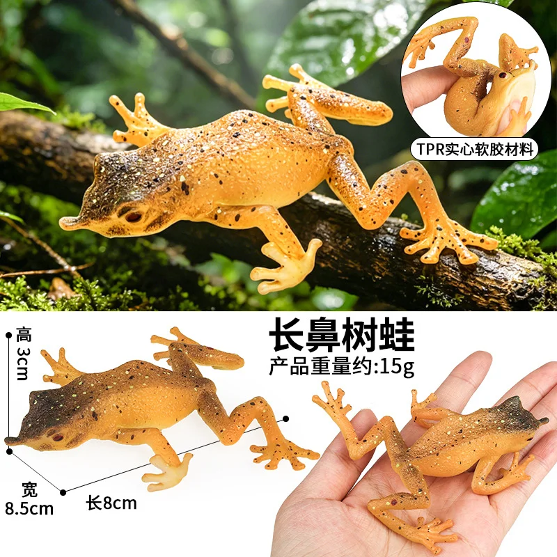 Realistic Insect & Amphibian Collectible Action Figures Set