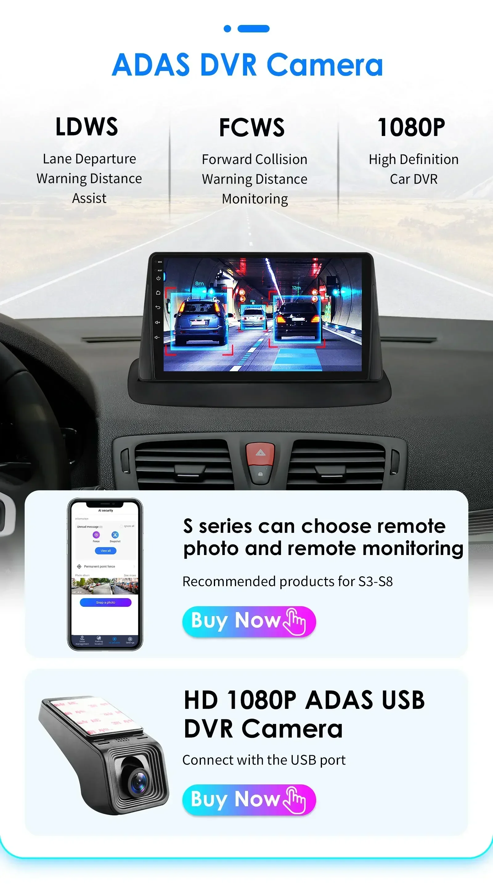 Roinvou Android Autoradio Für Renault Megane 3 (2008-2014) – 9 Zoll, Wireless Carplay, Android Auto, 2+64GB, Mit Rückfahrkamera