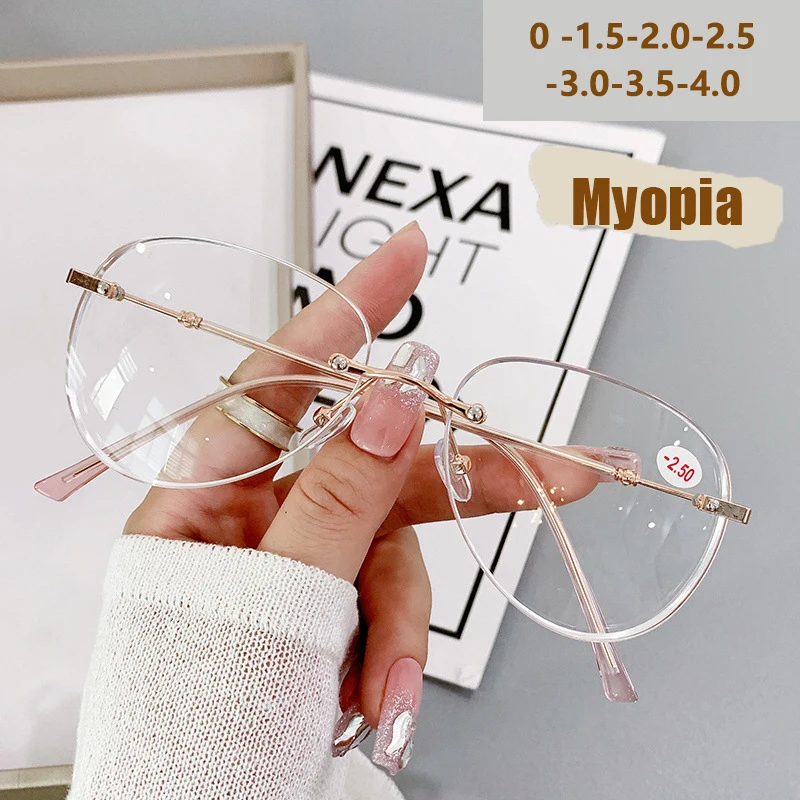 Sleek Frameless Progressive Prescription Glasses for Men - Trendy & Classic Design