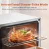 4-in-1 Countertop Convection Steam Oven, Air Fryer, Dehydrator with True Convection Bake, Steam-Bake, Broil, 40 3