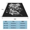 Carry On My Wayward Son Blanket Cover Flannel Supernatural Movie Symbols Ultra-Soft Throw Blanket for Airplane Travel Bedspread 6