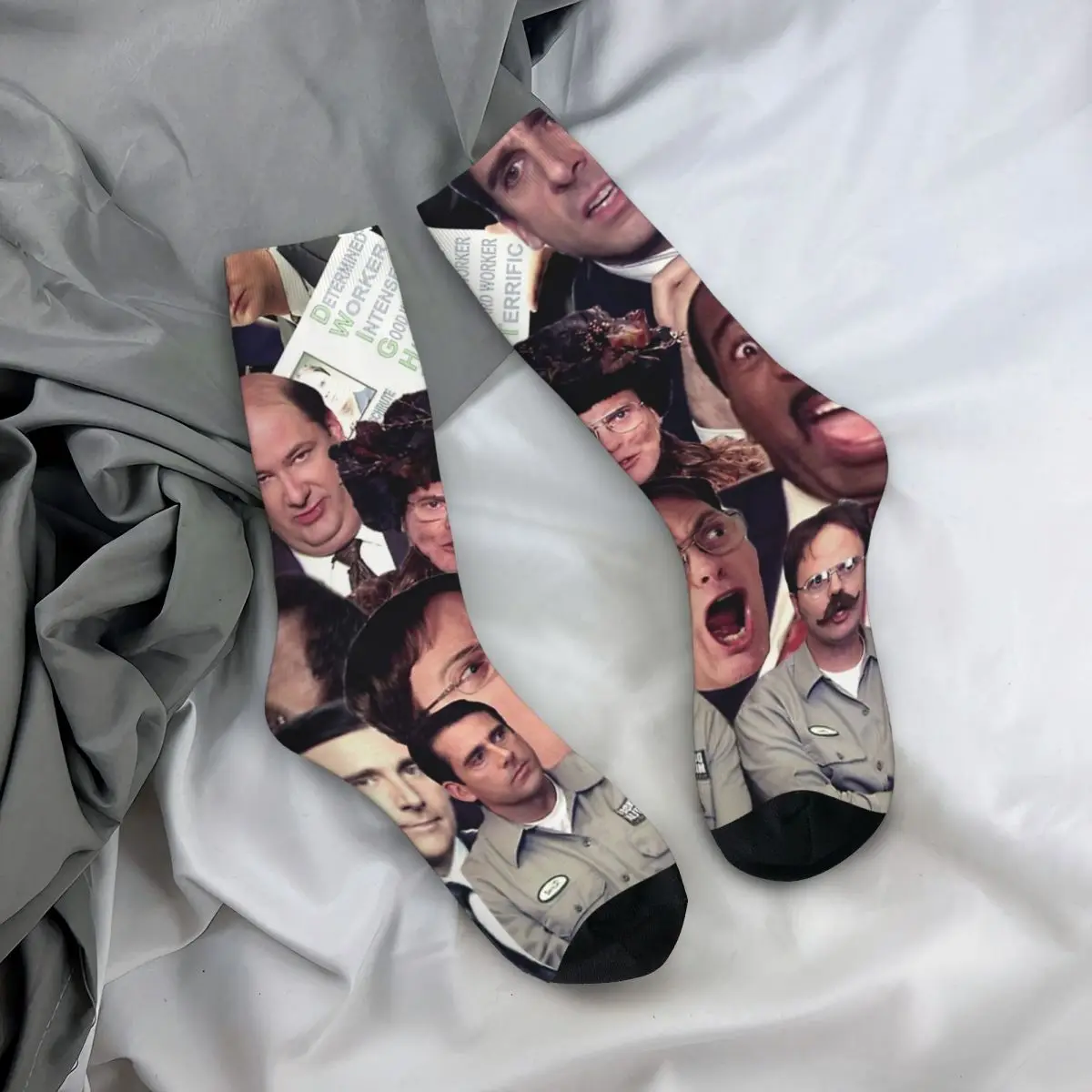 Office Mashup stockings Thickened thermal stockings Men's and women's stockings, For Unisex