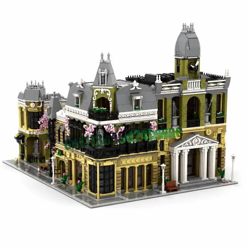 9527 PCS 자연사박물관 3in1 MOC 대체 조립 모델 맞춤형 퍼즐 건축 DI..