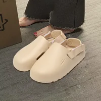 Sandales respirantes à la mode pour hommes, pantoufles légères d'extérieur, chaussures de jardin, chaussures de plage antidérapantes, chaussures de marche confortables 4