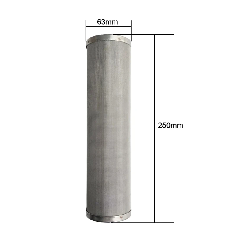 Water Filter Parts Stainless Steel Filter Element Prefilter Element Screen 10Inches 5 Micron/1Micron faucet water filter