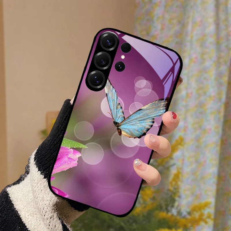 Premium Tempered Glass Phone Case - Ultra-Durable Hard PC Protective Cover