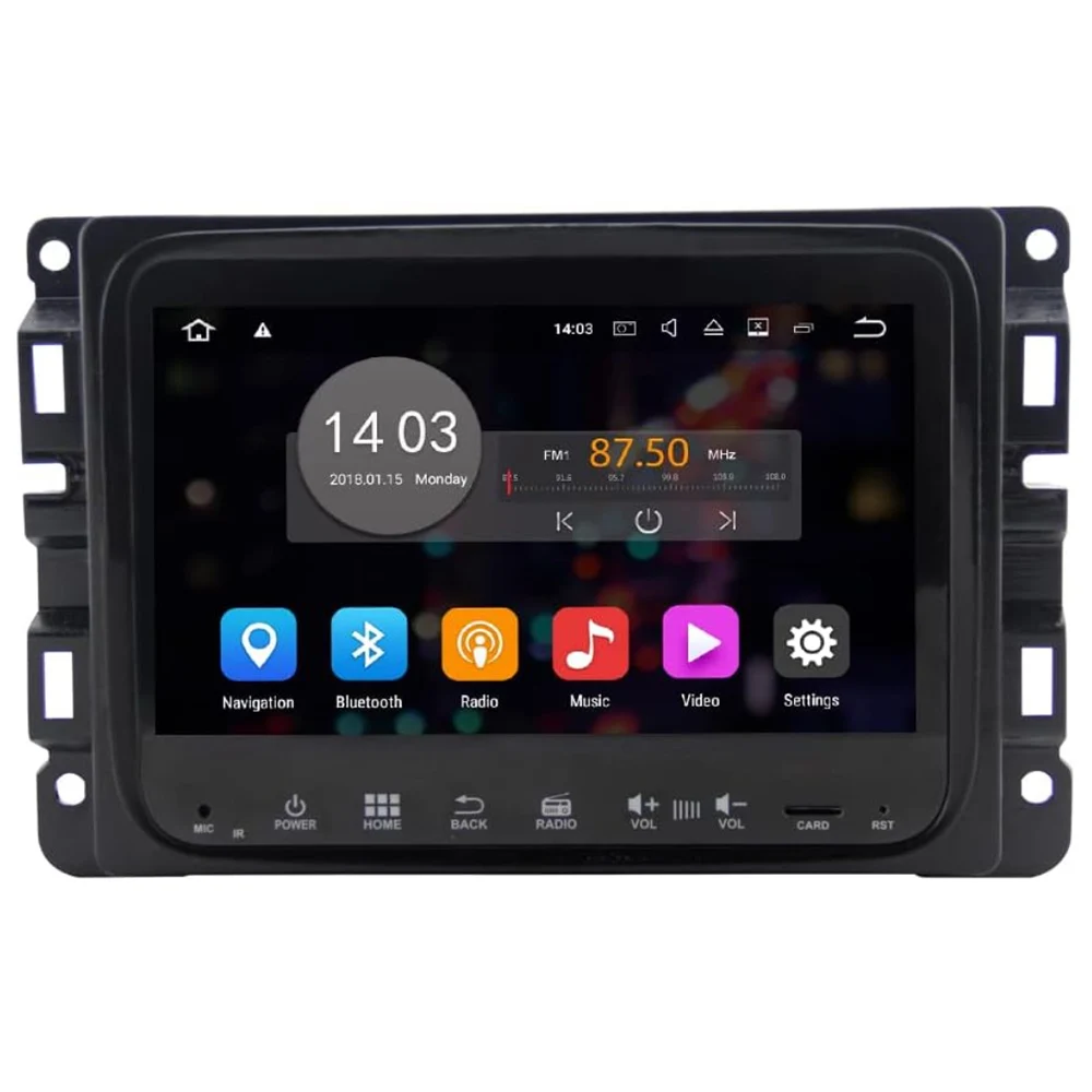 Android 10.0 Car Dvd Player Autoradio Navigazione Gps Per Jeep Renegade 2012-2014 Autoradio Car Multimedia Cd Carplay