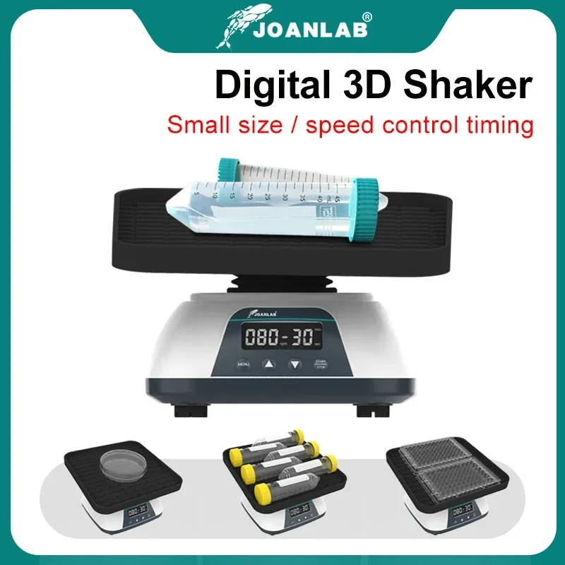JOANLAB Shaker Lab Multi-purpose Horizontal Swing Oscillator Adjustable Speed Lab Orbital Shaker Equipment Mixer 110V 220V