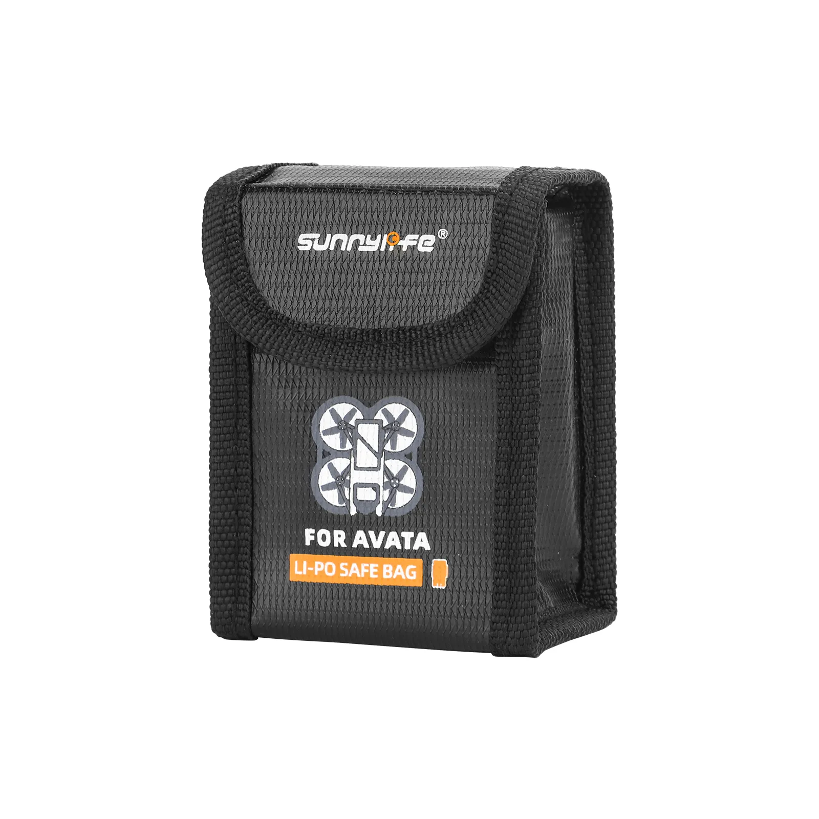 SUNNYLIFE Lipo Safe Explosion-proof Protective Case Heat-resistance Storage Hand Bag for DJI Avata FPV for 1/2/3 Battery Pouch