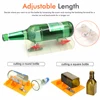 2024 New DIY Glass Bottle Cutter Adjustable Sizes Metal Glassbottle Cut Machine Wine Bottles Crafting Decorations Cutting Tools 1