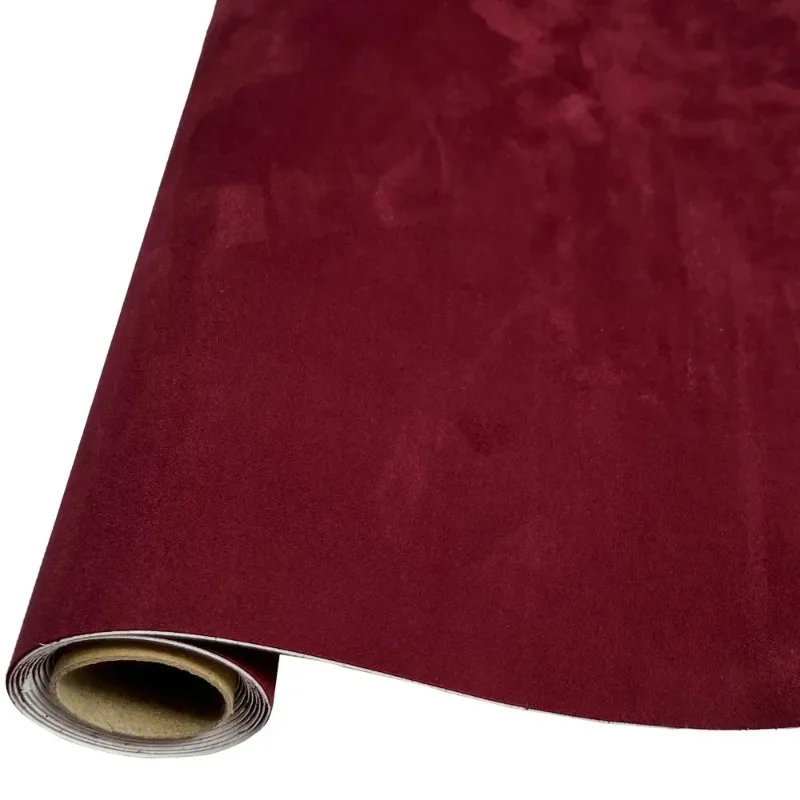 Car Accessories Interior  Sticker 40cm*150cm Multi Colors Sticky Suede Fabric Self Adhesive Velvet Fabrics for Roof Interior - 5