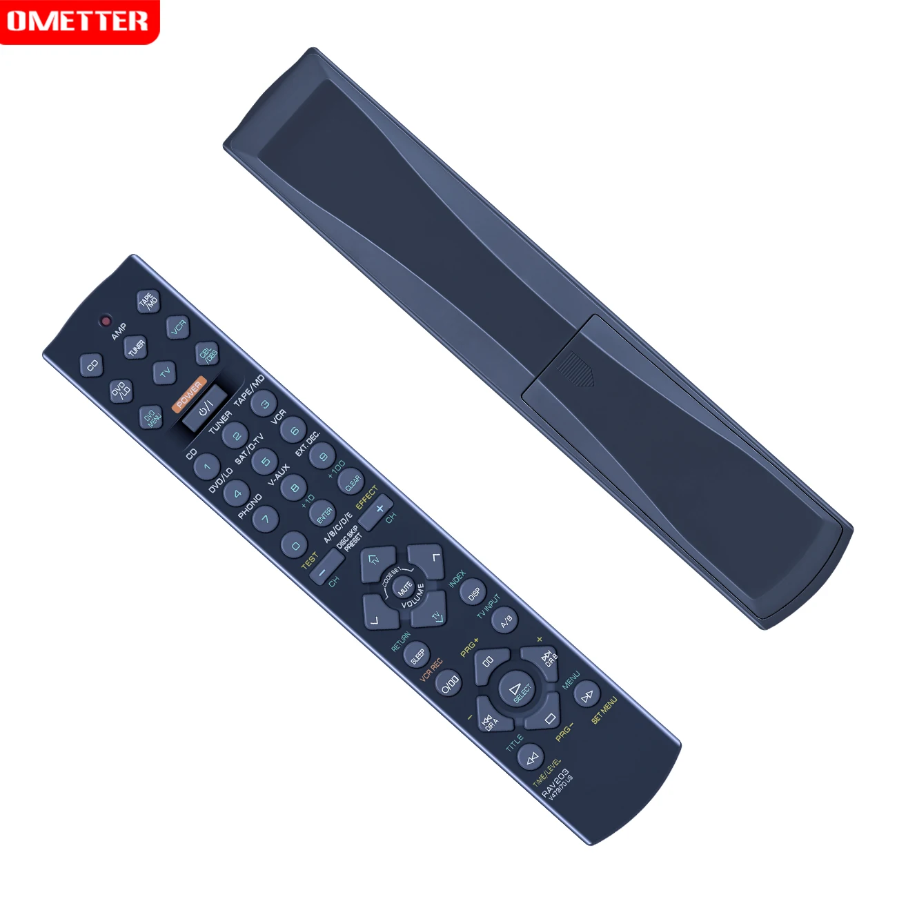 Controle Remoto para Yamaha av Receptor Sistema de Cinema em Casa Rx-v496 Htr5240 Yht23 Yht33 Htr-5240 Rds Htr-5240r Rav203 V473170us - Image 3
