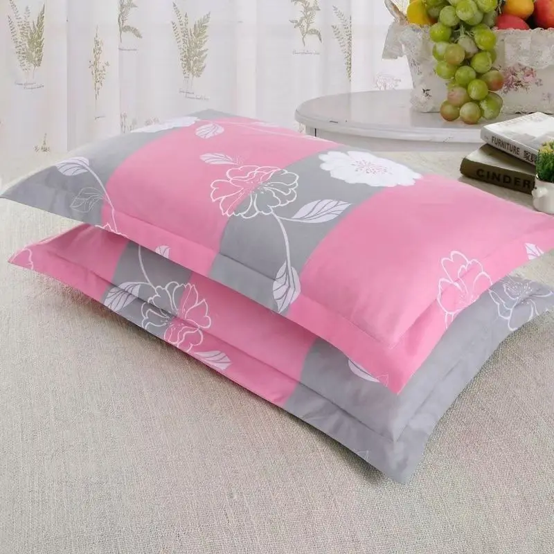 Pillowcase Adult Pair of Simple Thickened Student Dormitory Sprinkle Shop Apartment All Year Round Pillow Cover 2 2xpillowcases 2