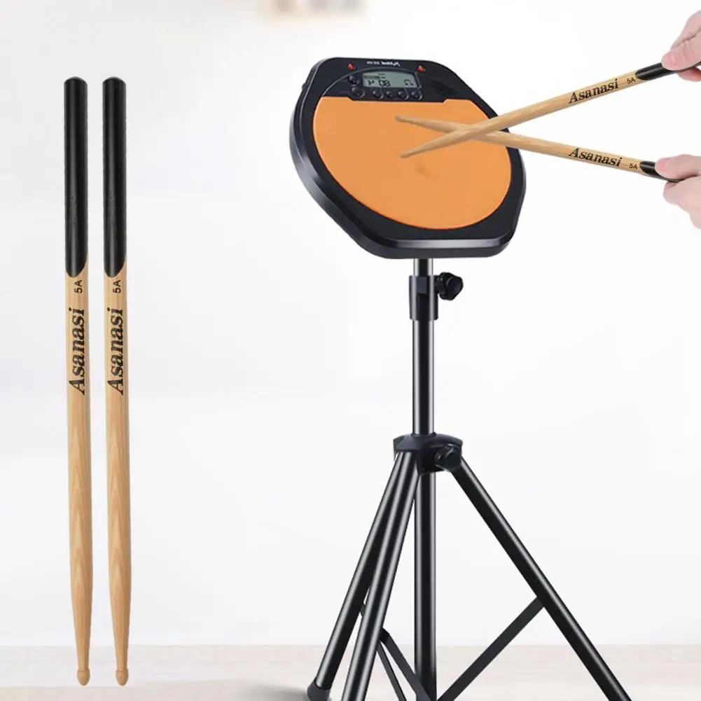 

Drum Sticks Professional Drummer's Lightweight Drop-shaped Drumsticks with Non-slip Grip Smooth Surface Hickory Drum Sticks