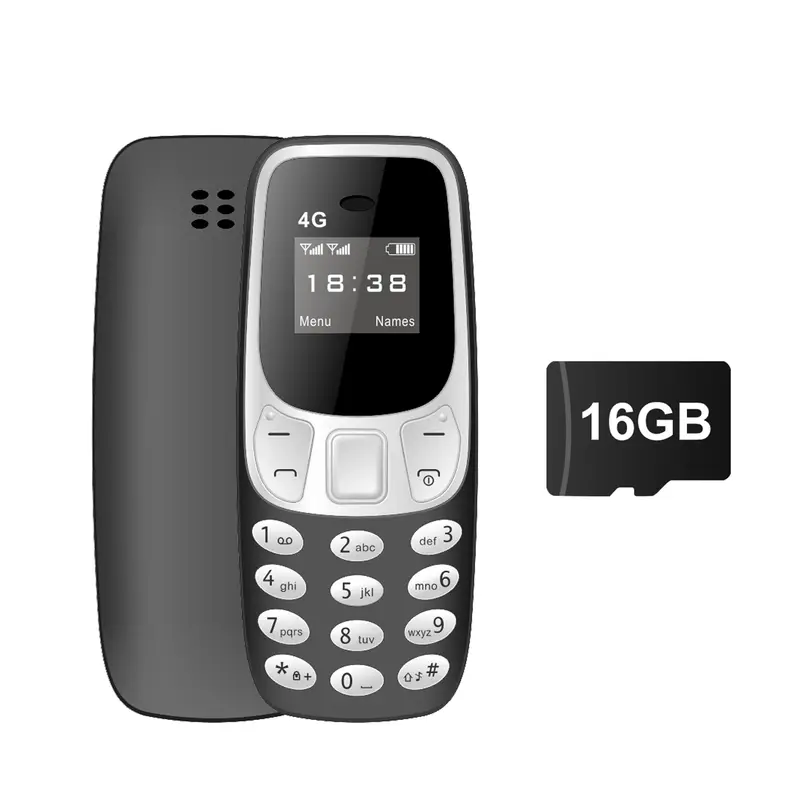 SERVO BM10 LTE 4G Mini Mobile Phone Dual SIM Standby Call Recording Speed Dial Blacklist Alarm Clock Small Feature Backup Phones - Image 12