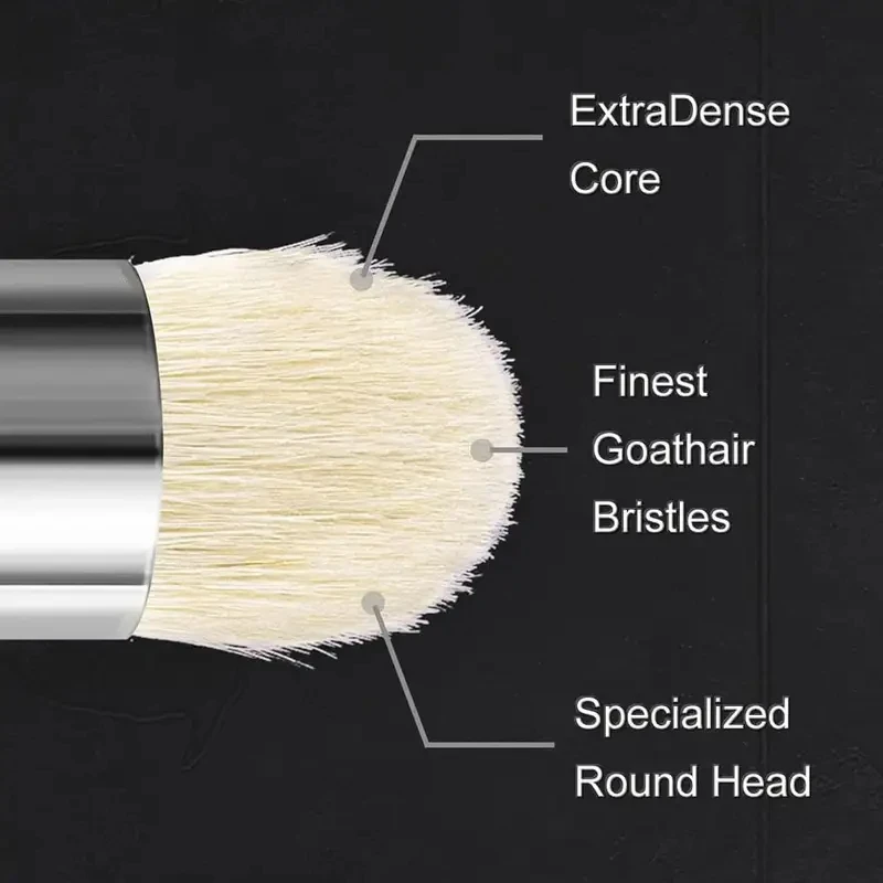 6pcs Miniature Painting Dry Brush Set Professional Modeller's Paint Brushes for Scale Models Ideal for Enamel Fantasy 6