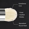 6pcs Miniature Painting Dry Brush Set Professional Modeller's Paint Brushes for Scale Models Ideal for Enamel Fantasy 6