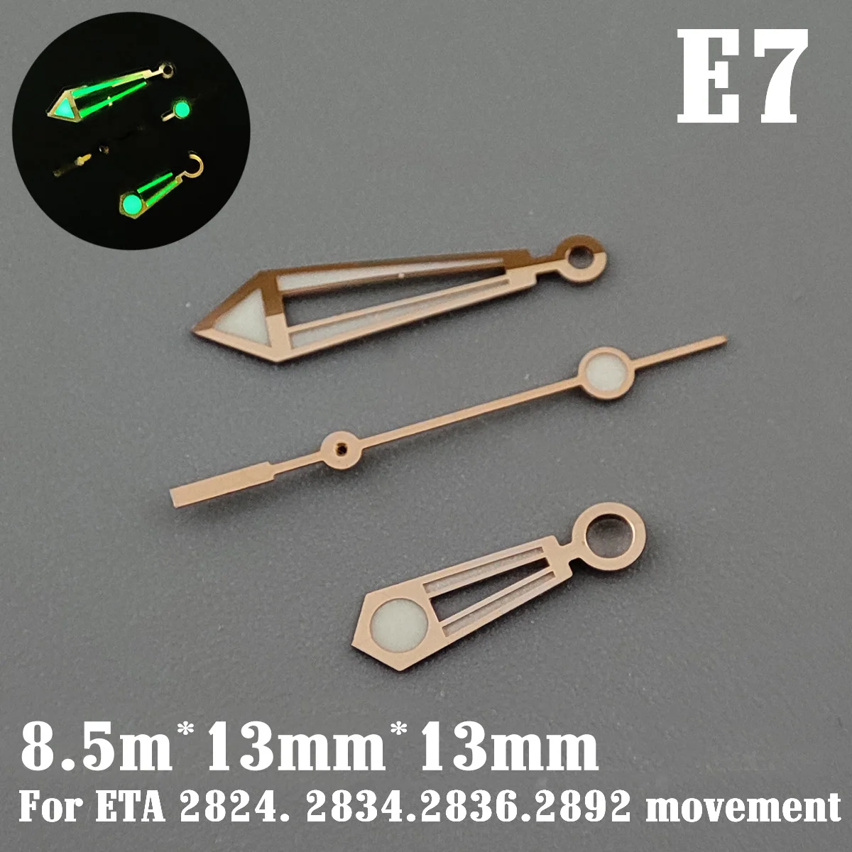 Green Super Luminous Watch Hands