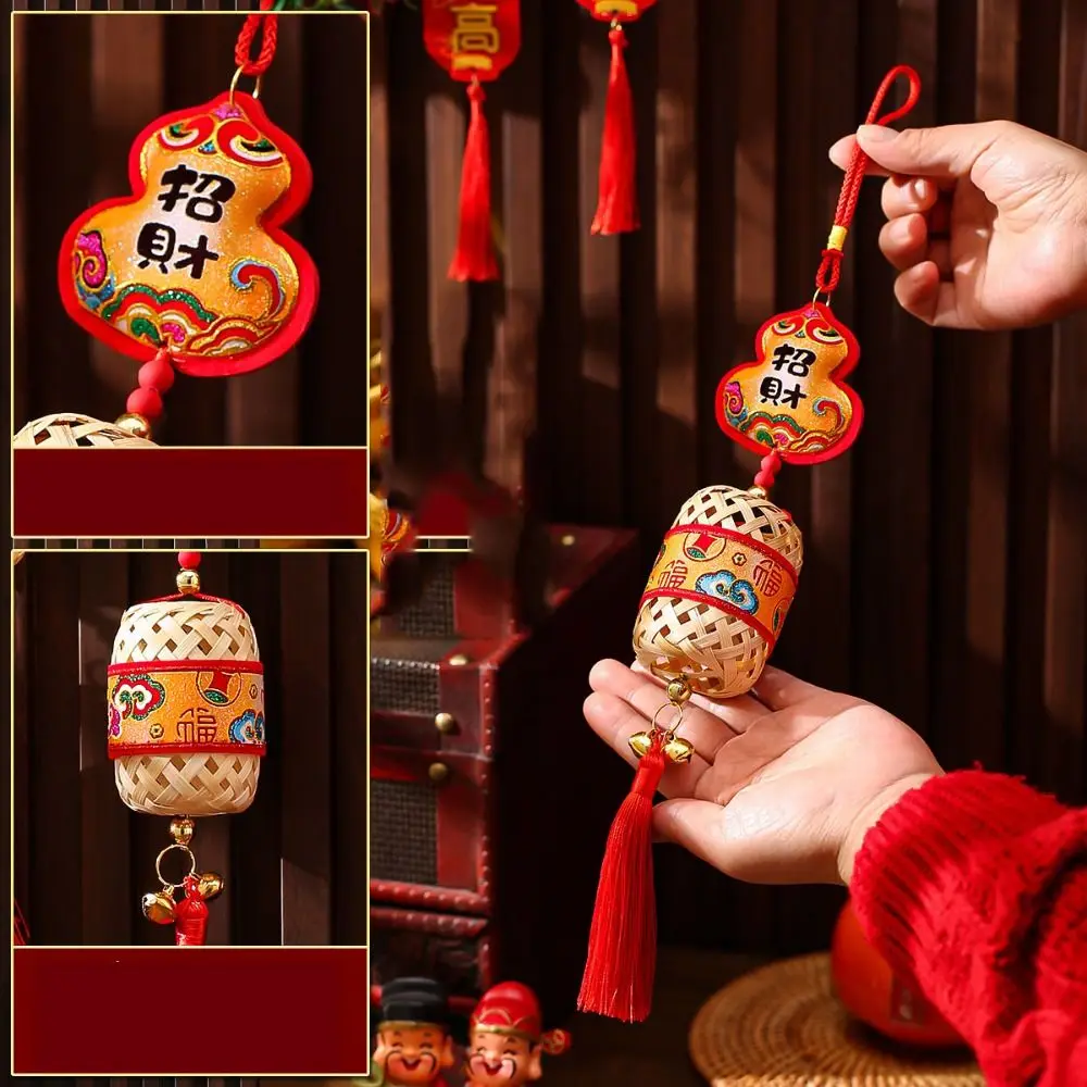 Traditional New Year Hanging Bonsai Pendant Reusable Exquisite Spring Festival Pendant Creative with Tassel
