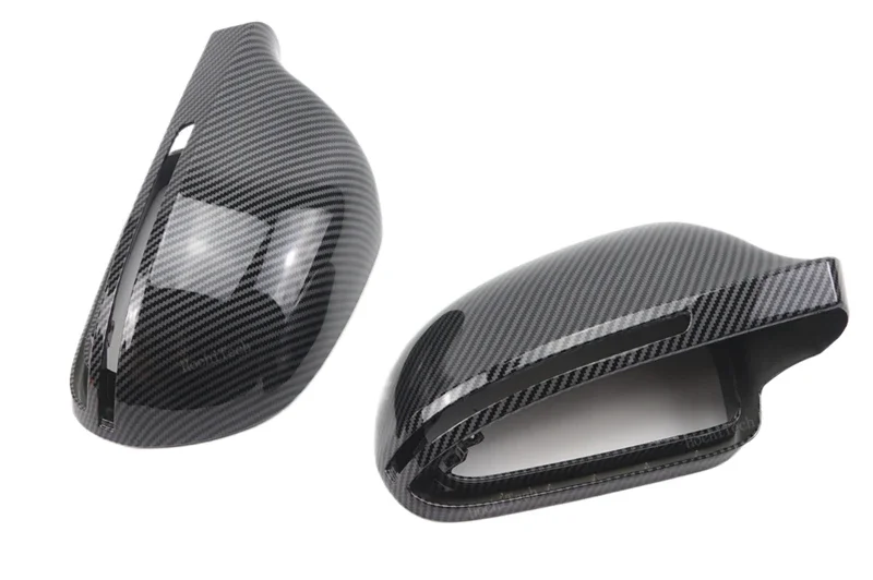 Für Audi A3 A4 A5 A6 A8 Q3 SQ3 S4 S5 S6 S8 RS3 RS4 RS5 B8 B8.5 8P Carbon Look Schwarz Spiegel Abdeckung Rückspiegel Kappe – Detail 13