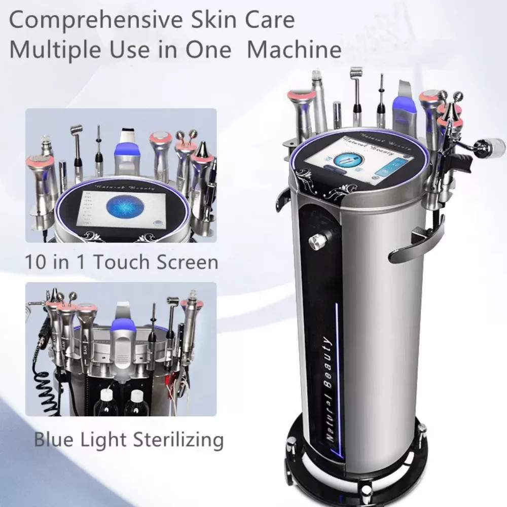 2024 Diamond Peeling Hydro Microdermabrasion Oxygen Jet Aqua Facials Skin Care Cleaning Hydra Dermabrasion Facial Machine