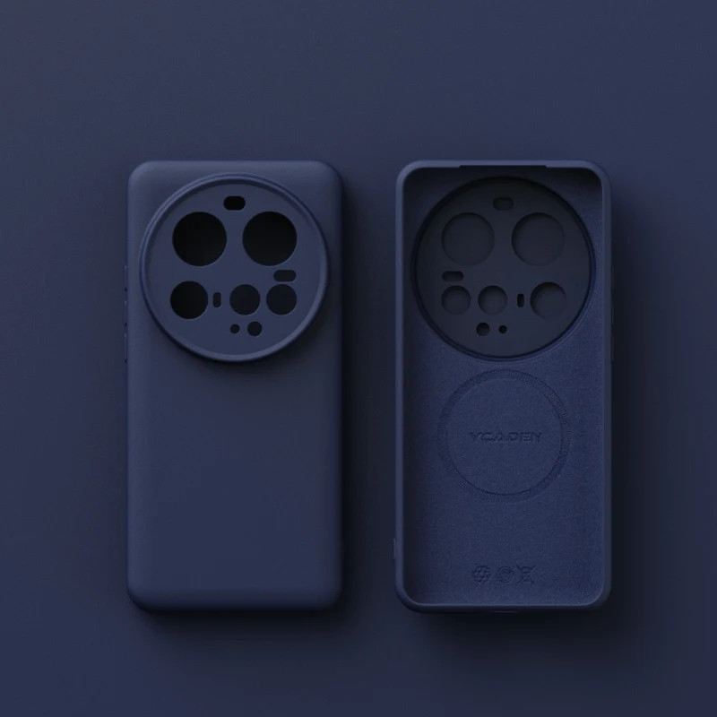 Magnetic MagSafe Solid Color Phone Case with Camera Protection