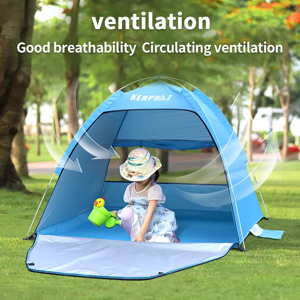 Beach Kids Tents Portable Fully Flexible Set Quickly Family Easy Folding Outdoor Put Up Camping Waterproof toy tent beach tent children toy tent