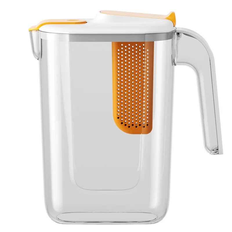 Water Pitcher Jug Beverage Pitchers Cold Tea Containers Carafe Kettle Juice Sangria Lemonade Plastic Drinks Fridge Iced Drink