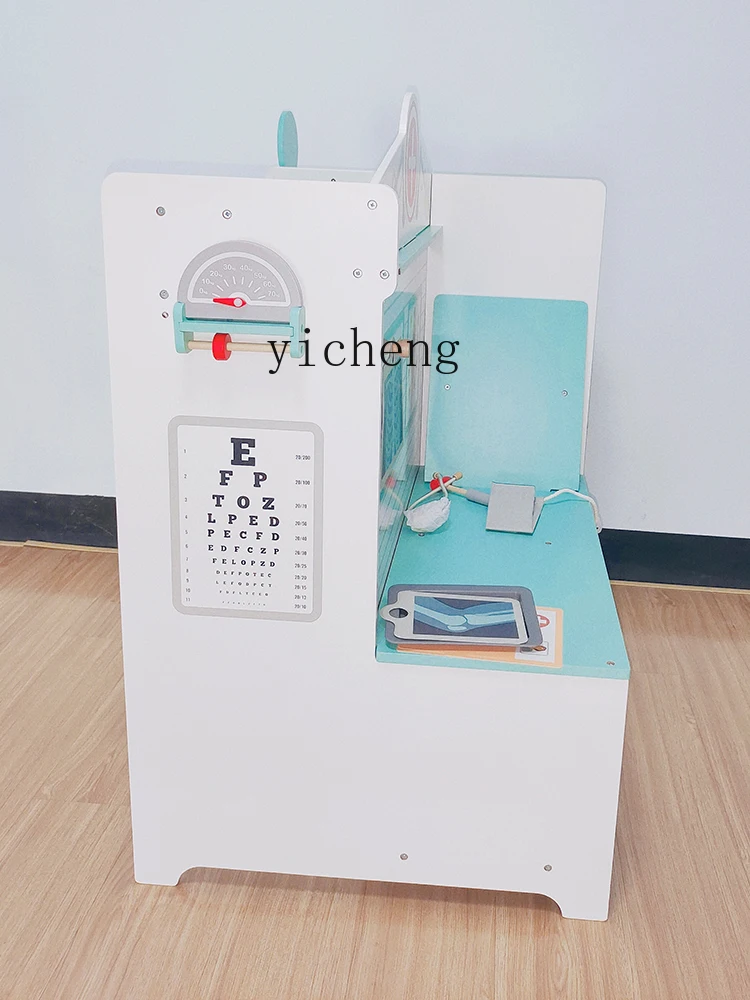 ZK Children Play House Toy Wooden Simulation Hospital Boys and Girls Nurse Play Puzzle Gift
