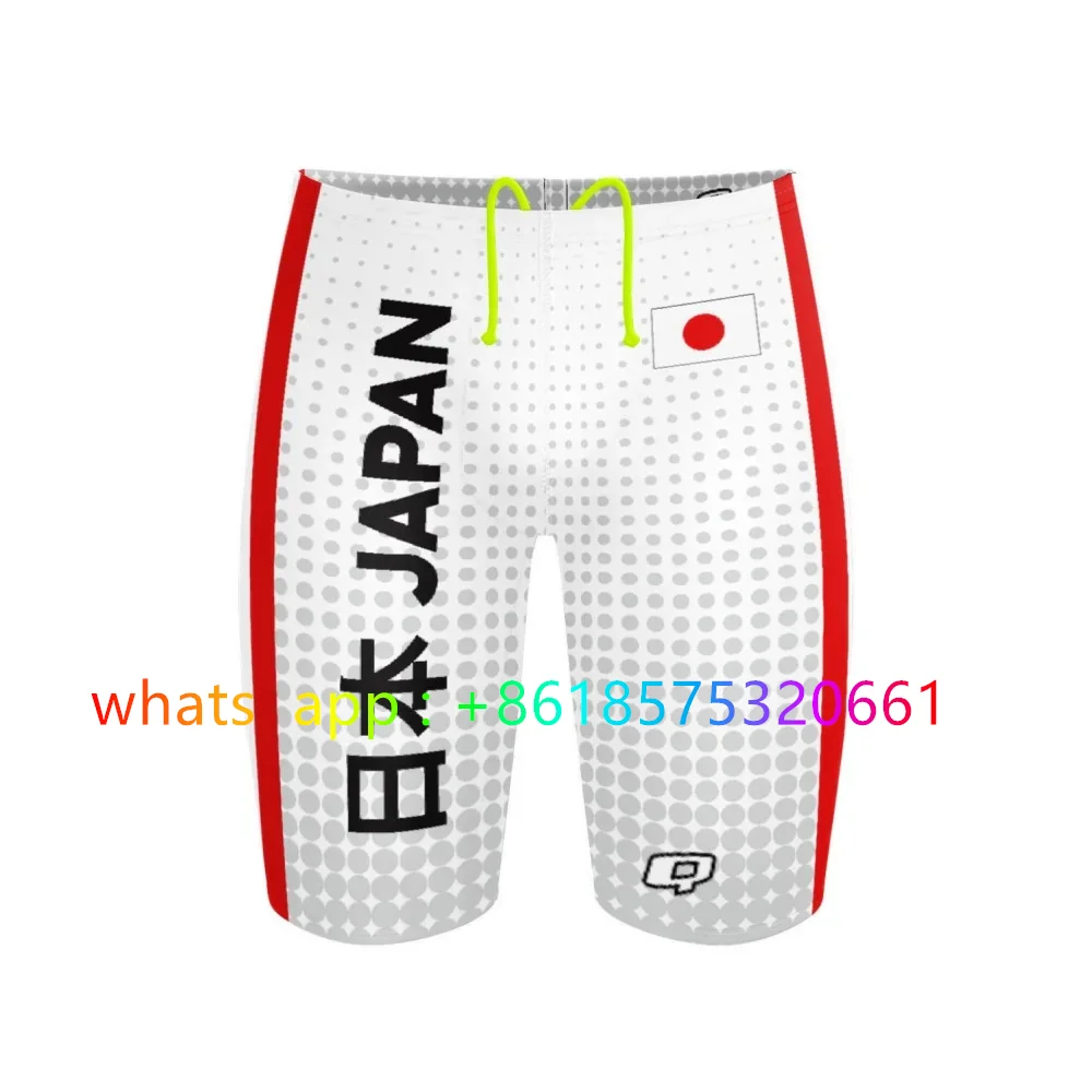 Mens Summer Trunks Swimwear Training Swim Shorts Trunks Swimsuits Boy Jammers Sports Surf Shorts Beach Volleyball Swimming Pants 6