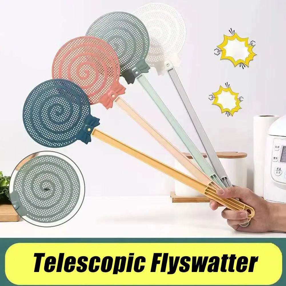 Fly Swatter Cute Shape Bug Swatter Plastic Plastic Fly Flyswatter Slip Design T1B4