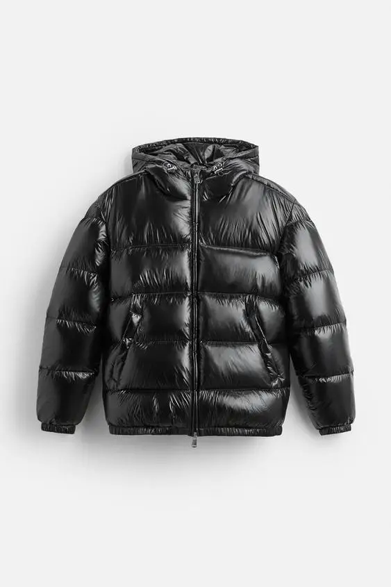 Women Parka Hooded Long Sleeve Solid Parkas Spliced Outerwear Jackets Cardigan Coat Zipper Pockets High Street Winter 2025