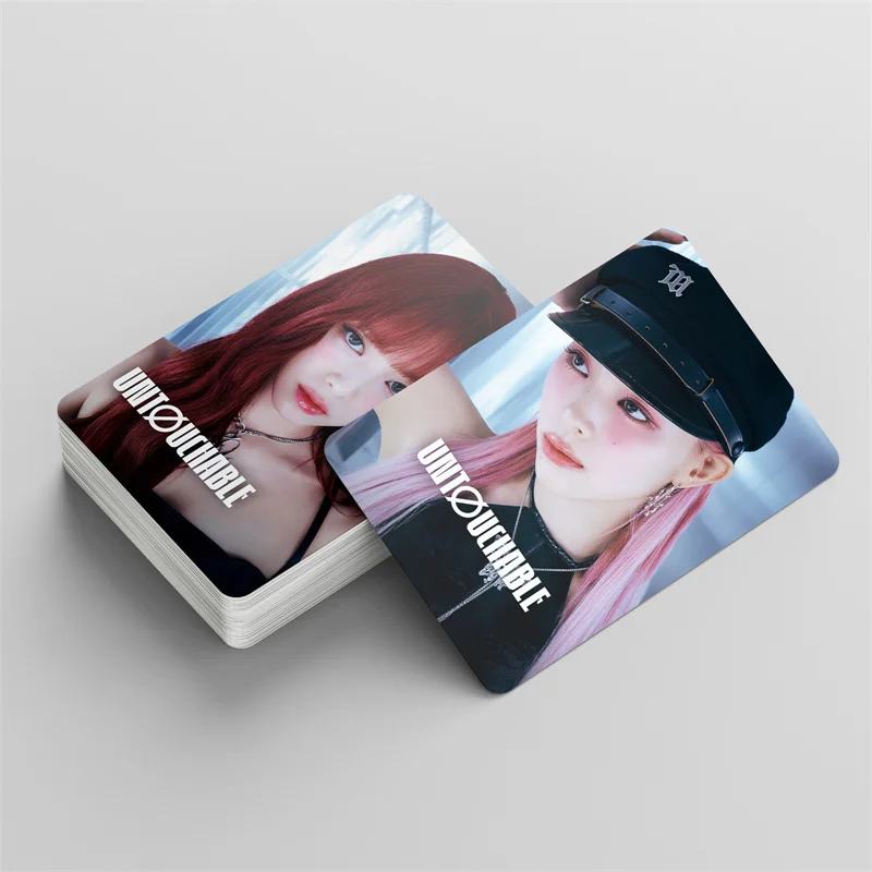 55pcs/set KPOP ITZY New Album UNTOUCHABLE LOMO Card YEJI Lia RYUJIN CHAERYEONG YUNA Girl Collection Gift Postcard Photo Card