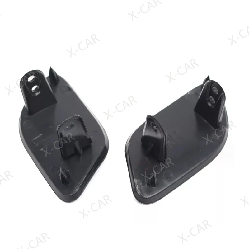 2PCS For Volvo XC40-Front Bumper Headlight Headlamp Washer Nozzle Cover Lid Water Spray Jet Cap 39848102 339848116