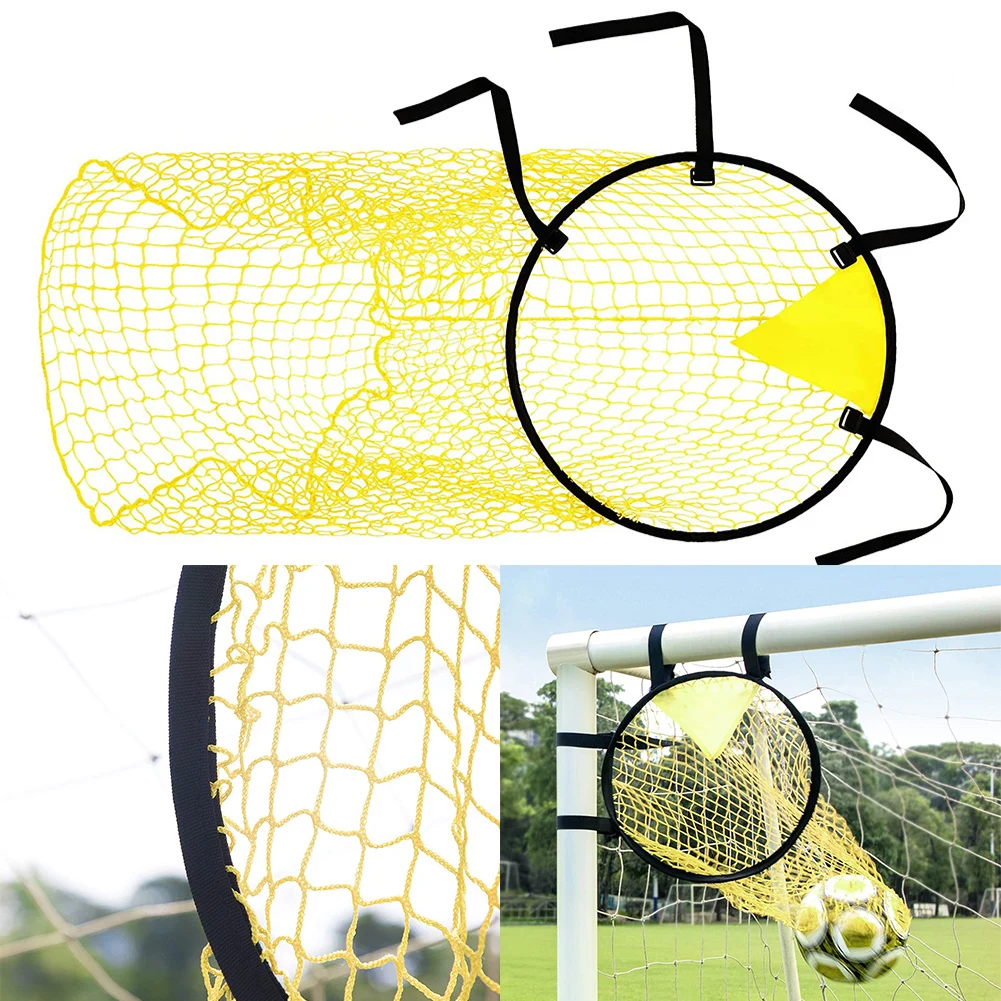 

1pc Football Target Net Diameter 45cm 140g Football Soccer Training Goal Target Net Training Practice Aid Football Equipment