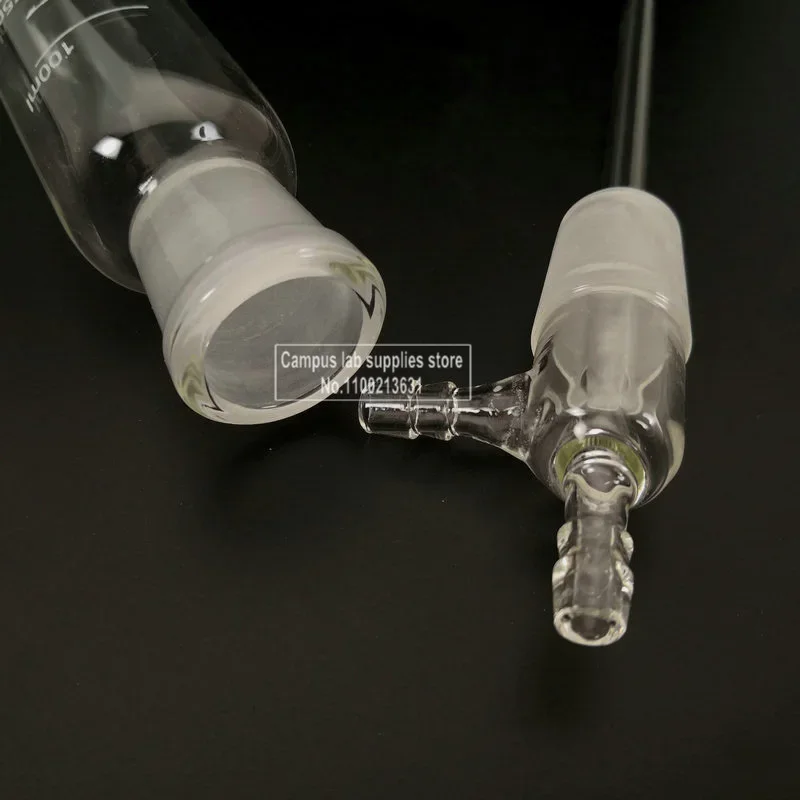 Impact Absorption Bottle 10 25 50 75 125ml 250 275ml 500ml Impact Gas Sampling Bottle High Borosilicate lab reagent bottle lab collecting bottle lab glass supplies