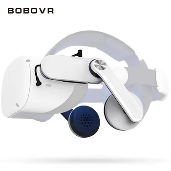 BOBOVR A2 에어 VR 헤드폰, 오큘러스 퀘스트 2 용, 오디오 솔루션 스트랩 액세서리, PC 게임용 인크리스, 마그네틱 이어머프