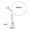 Fun Self-amusement Cat Badminton Stick Detachable Bite Resistant Teasing Cat Stick with Balls Cat Interactive Toy Self Happy 6