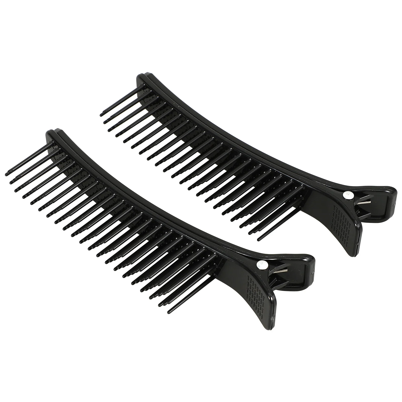 

Plastic Layered Hair Clip Bang Sectioning Clips 2Pcs Multi-Purpose Hair Styling Clamps