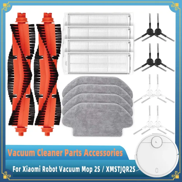 Keep Your Xiaomi Robot Vacuum Clean with the Filter for Xiaomi Mijia Robot Vacuum Mop 2S 3C Mi Robot Vacuum Mop P Accessories Mop Cloths Main Side Brush XMSTJQR2S STYJ02YM Excellent product recommendation