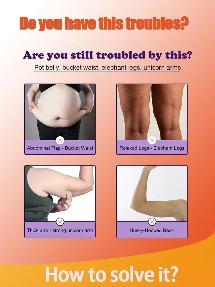 Weight Loss Massage Burn Fat Cellulite Fitness Cream Home Beauty Health Care