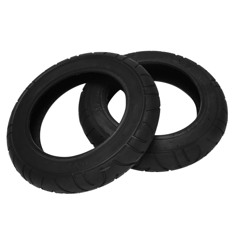 

2Pcs For Xiaomi Mijia M365 10 Inch Electric Scooter Tire 10 x 2 Inflatable Outer Tire Wanda Tire