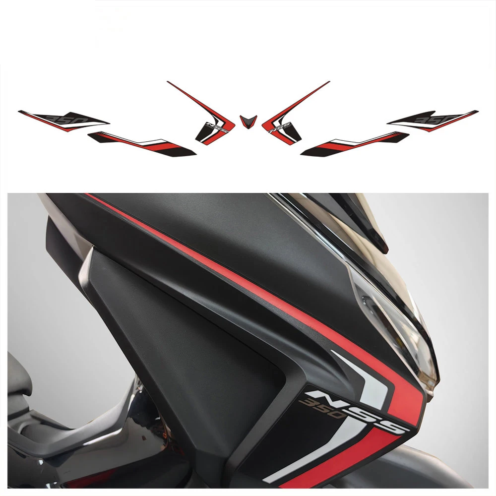 For Honda Forza NSS 350 2023 Motorcycle Body Graphics Decoration Anti Scratch Resistant Decal Sticker грунтозацепы под универсальную ступицу для м к pubert caiman forza